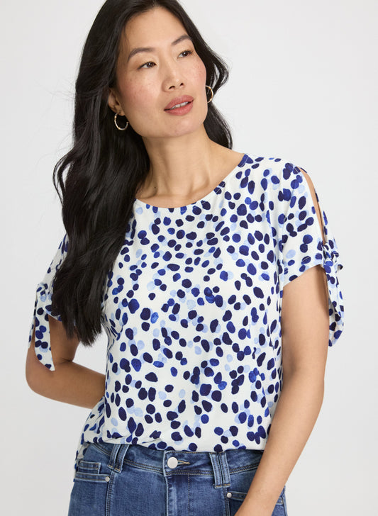 Dot Print Top